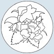 Floral Suncatcher Pattern Floral Suncatcher Pattern