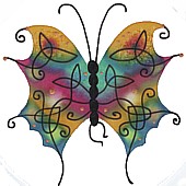 Wicklow Butterfly silk Art